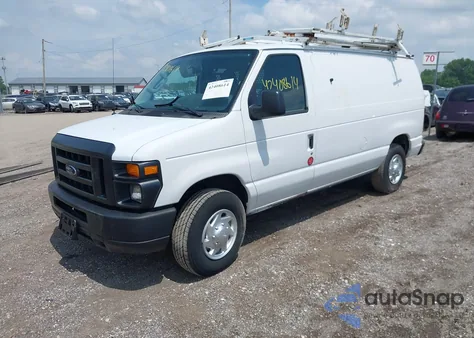 2011 Ford E-250 Commercial z USA, uszkodzony, nr VIN 1FTNE2EL3BDA18526